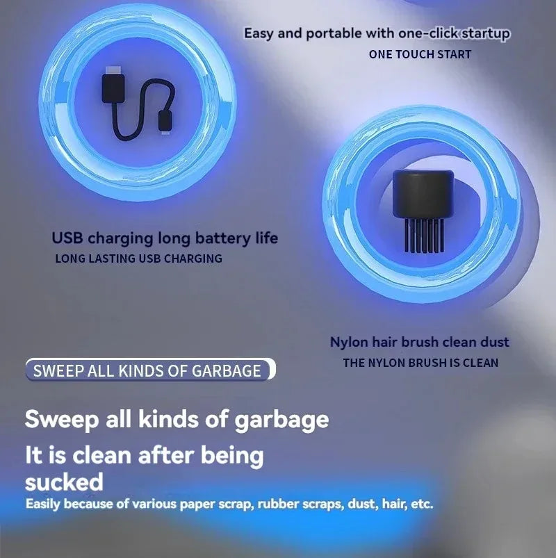 Mini Table Vacuum Cleaner Portable Desk