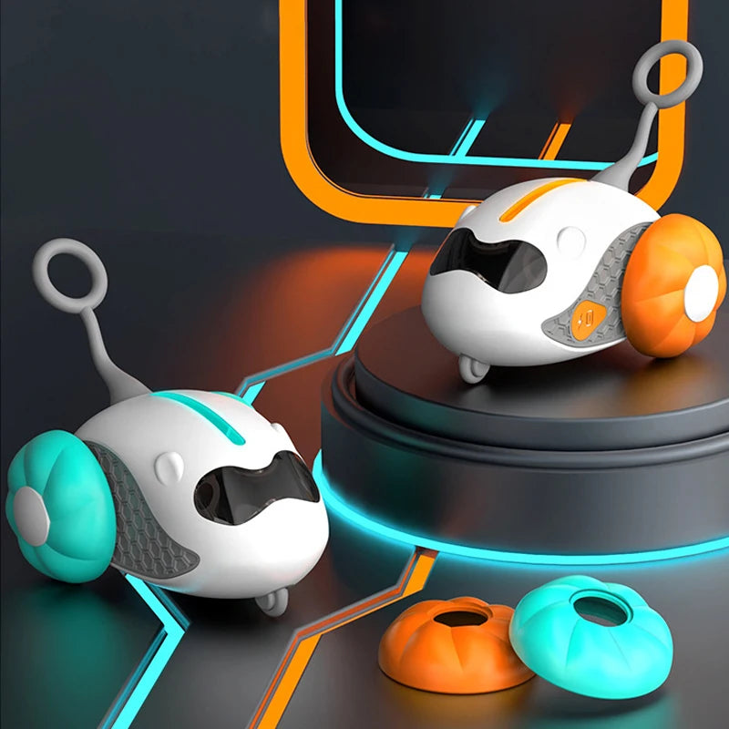 Cat Toy Ball Automatic Rolling Smart Cat Toy Car