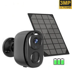 Outdoor Solar Powered CCTV Security Camera