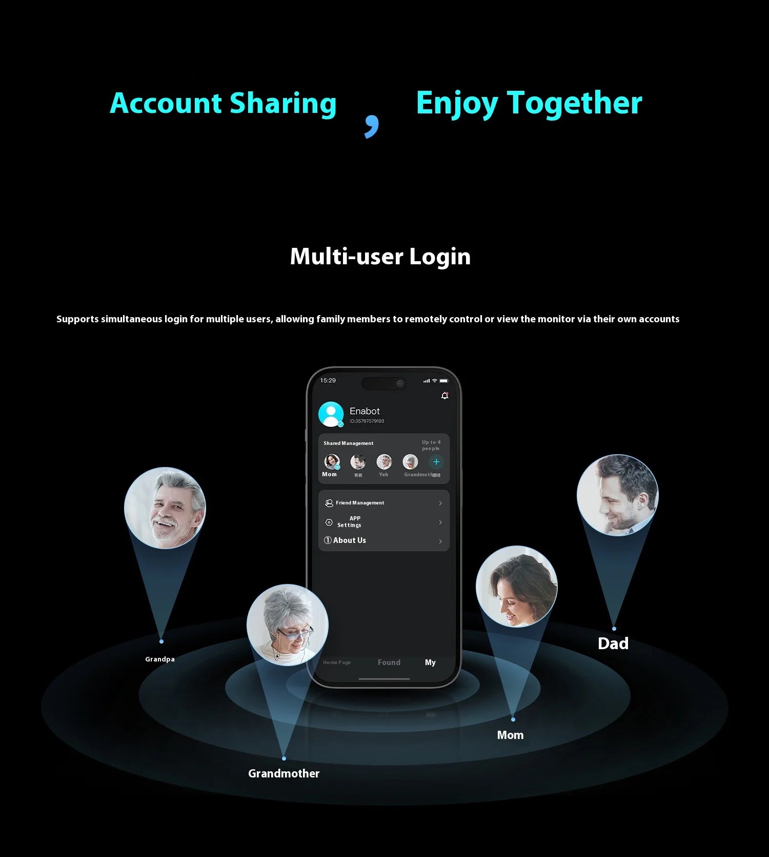 Enabot Air 2 Plus Intelligent Robot Wireless Camera AI