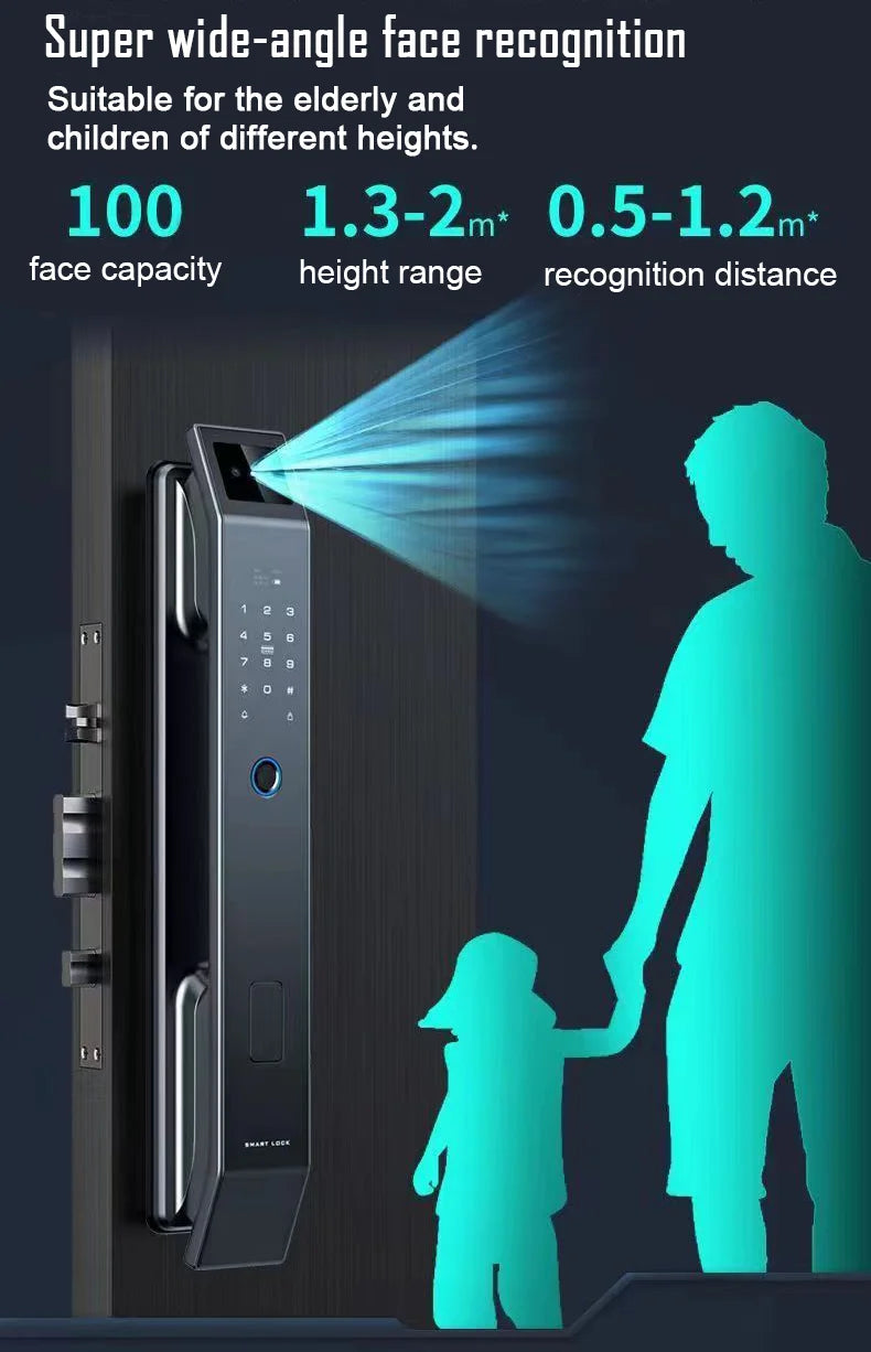 3D Face Recognition Unlock Digital Door