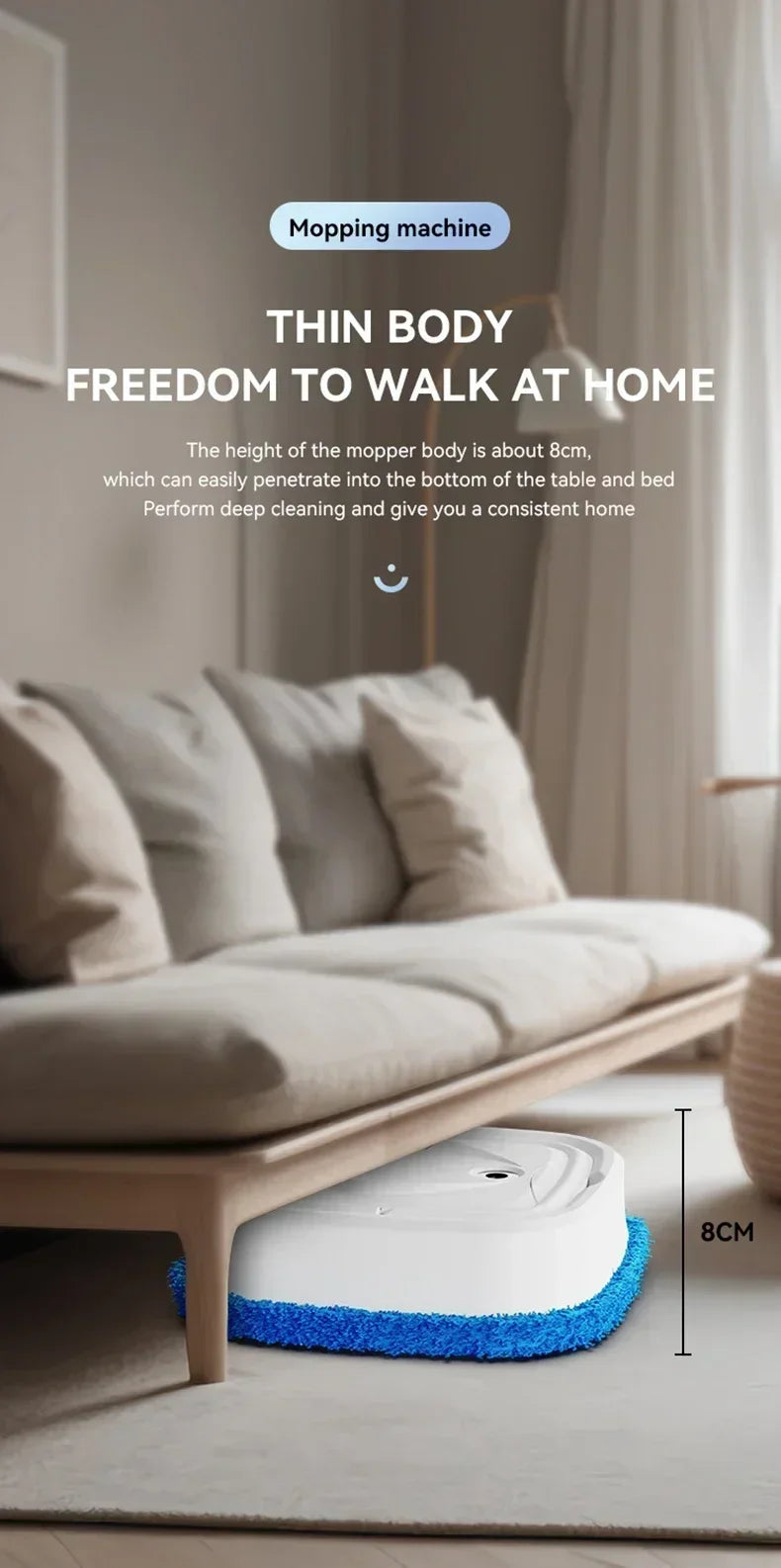 Home Electric High-Power Wireless Sweeping