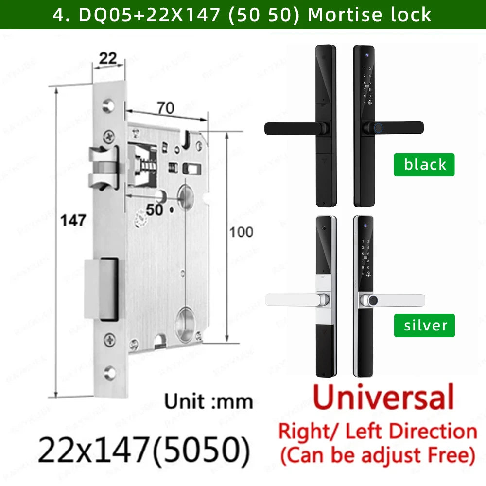 CDOK DQ05Tuya WiFi smart lock