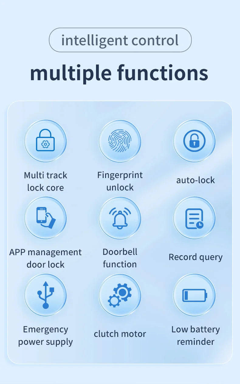 Tuya WiFi APP Double-Sided Fingerprint