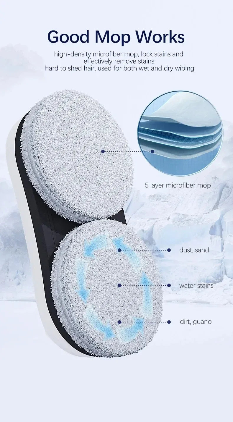 Window Cleaning Intelligent Robot Electric Glass