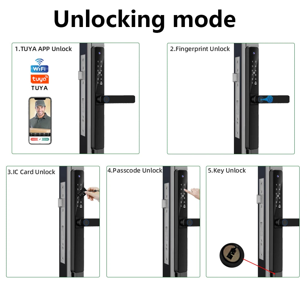 CDOK DQ05Tuya WiFi smart lock