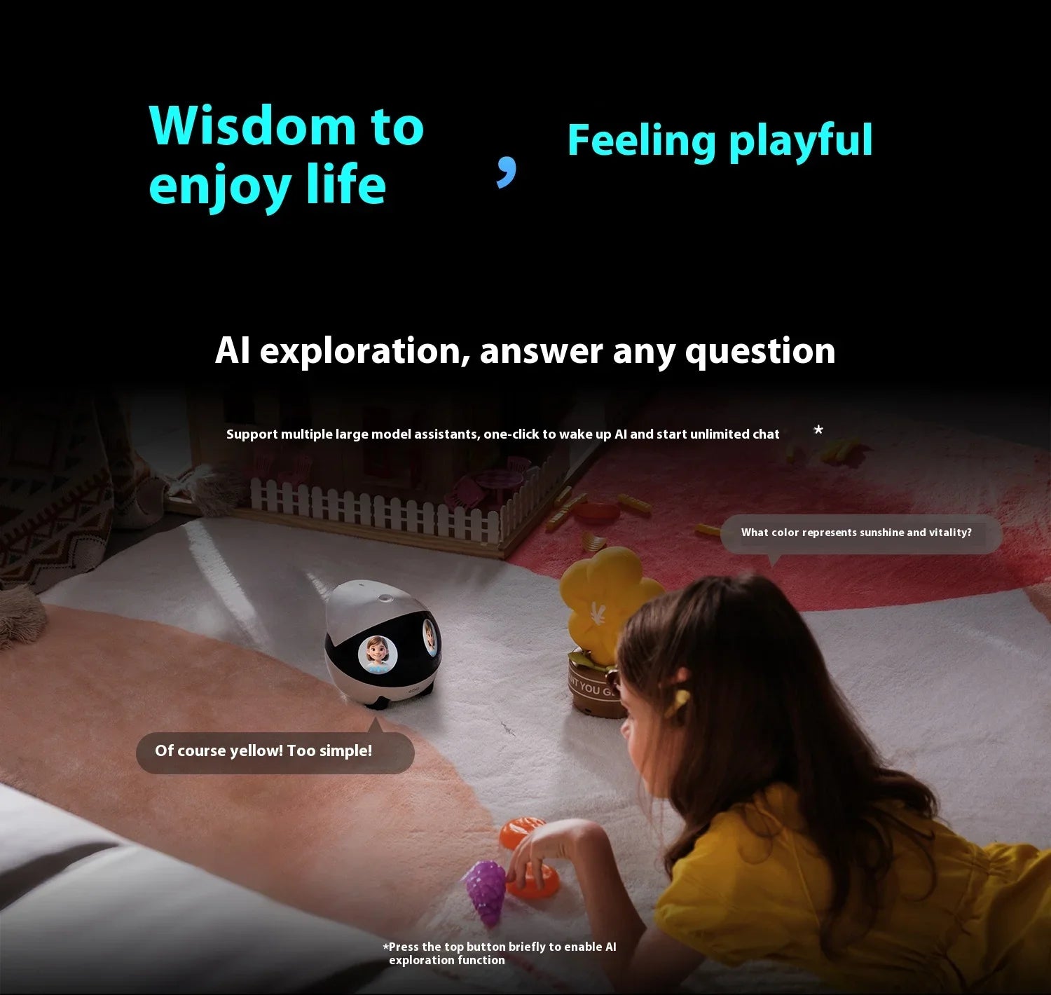 Enabot Air 2 Plus Intelligent Robot Wireless Camera AI