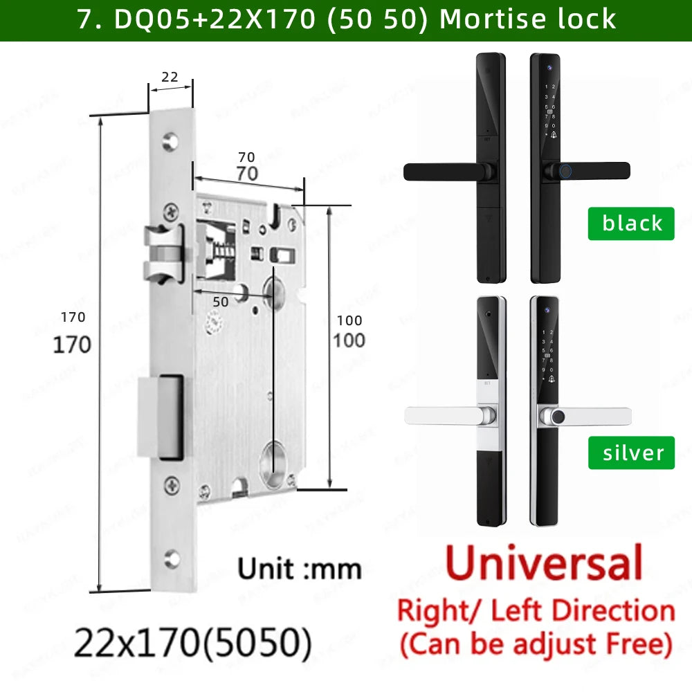 CDOK DQ05Tuya WiFi smart lock