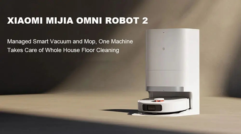 XIAOMI MIJIA Smart OMNI Robot 2 Vacuum Cleaners