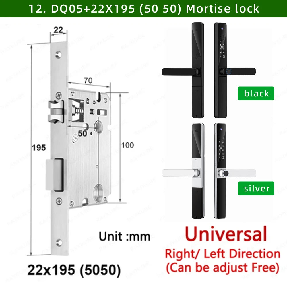 CDOK DQ05Tuya WiFi smart lock