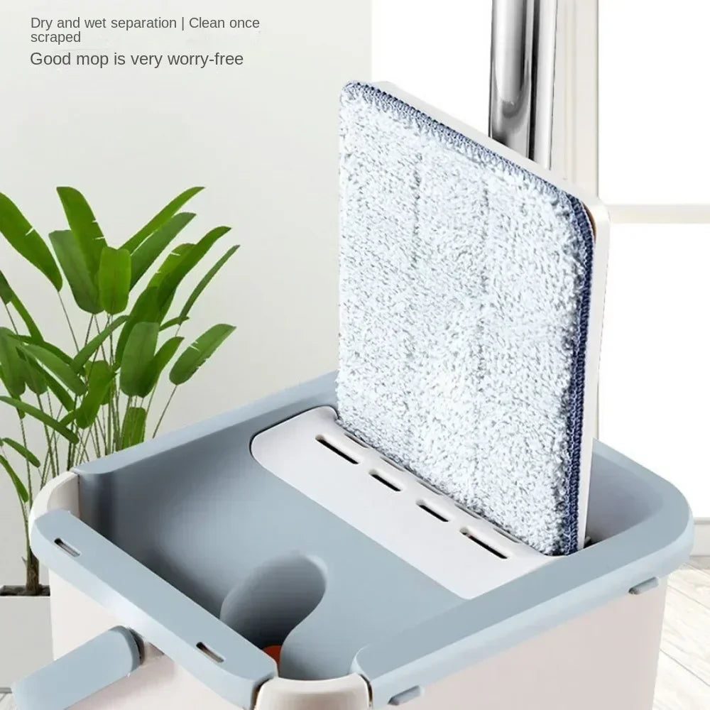 Flat Mop with Ultra-Fine Fiber Head