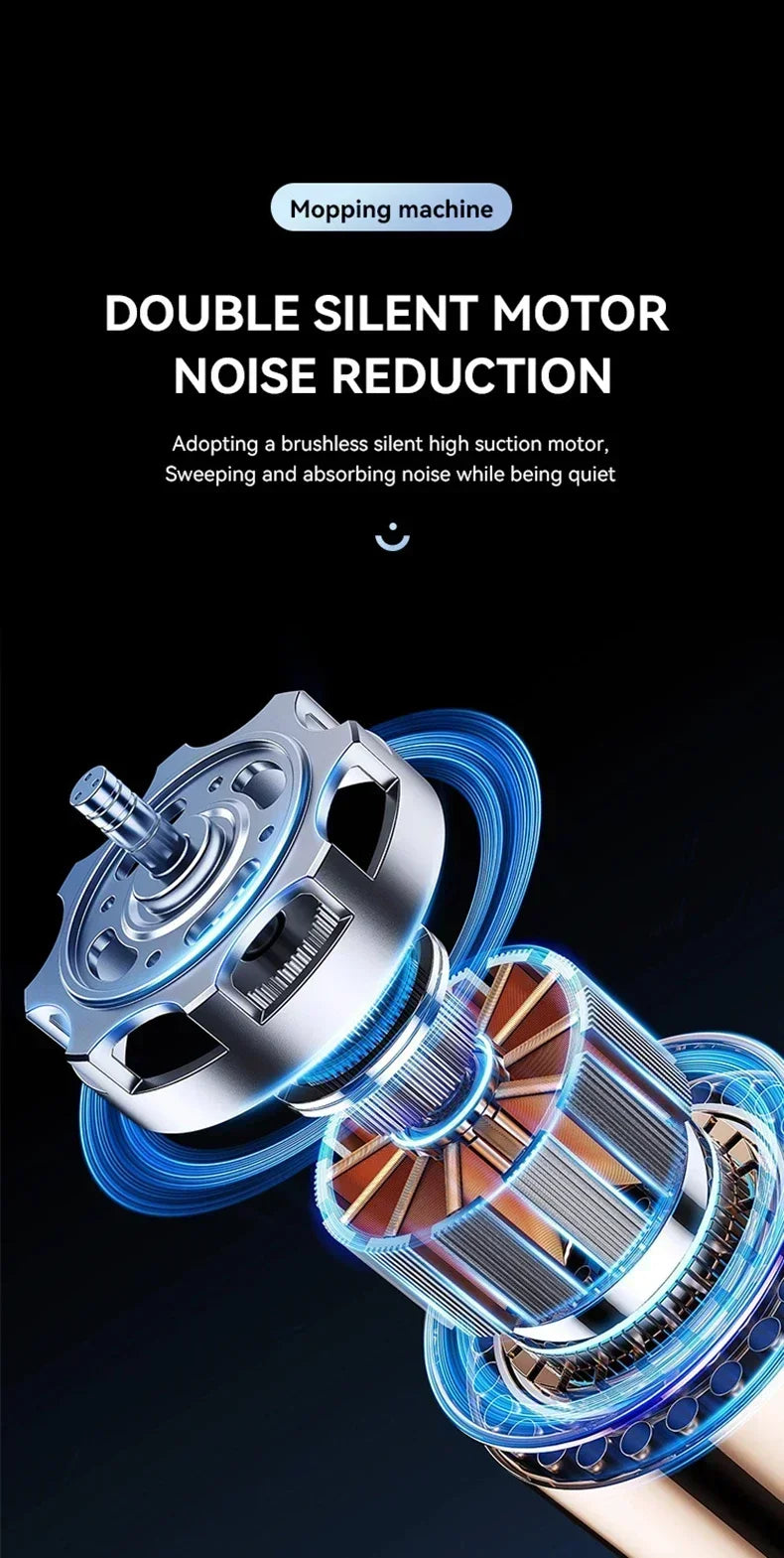 Home Electric High-Power Wireless Sweeping