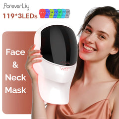 Wireless Face With Neck 7 Colors LED