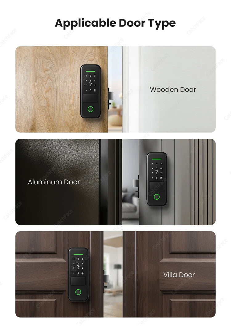 Fingerprint Waterproof Outdoor Garden Lock