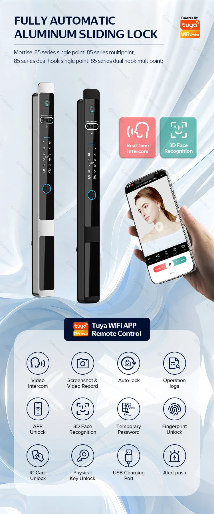 Tuya WiFi Real time intercom Smart Electronic