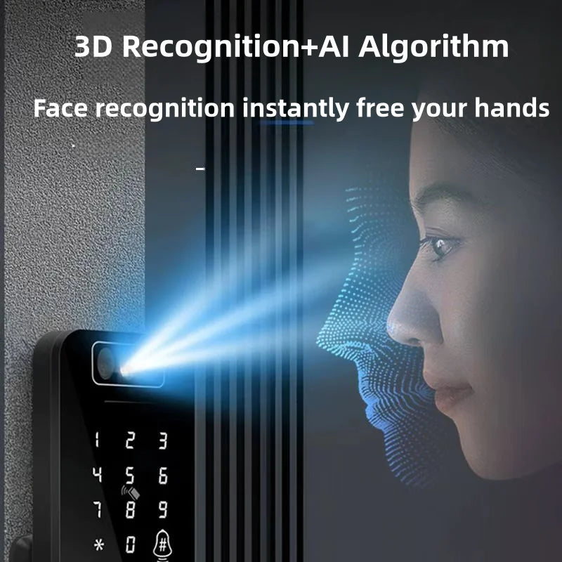 Fingerprint Lock 3D Face Recognition