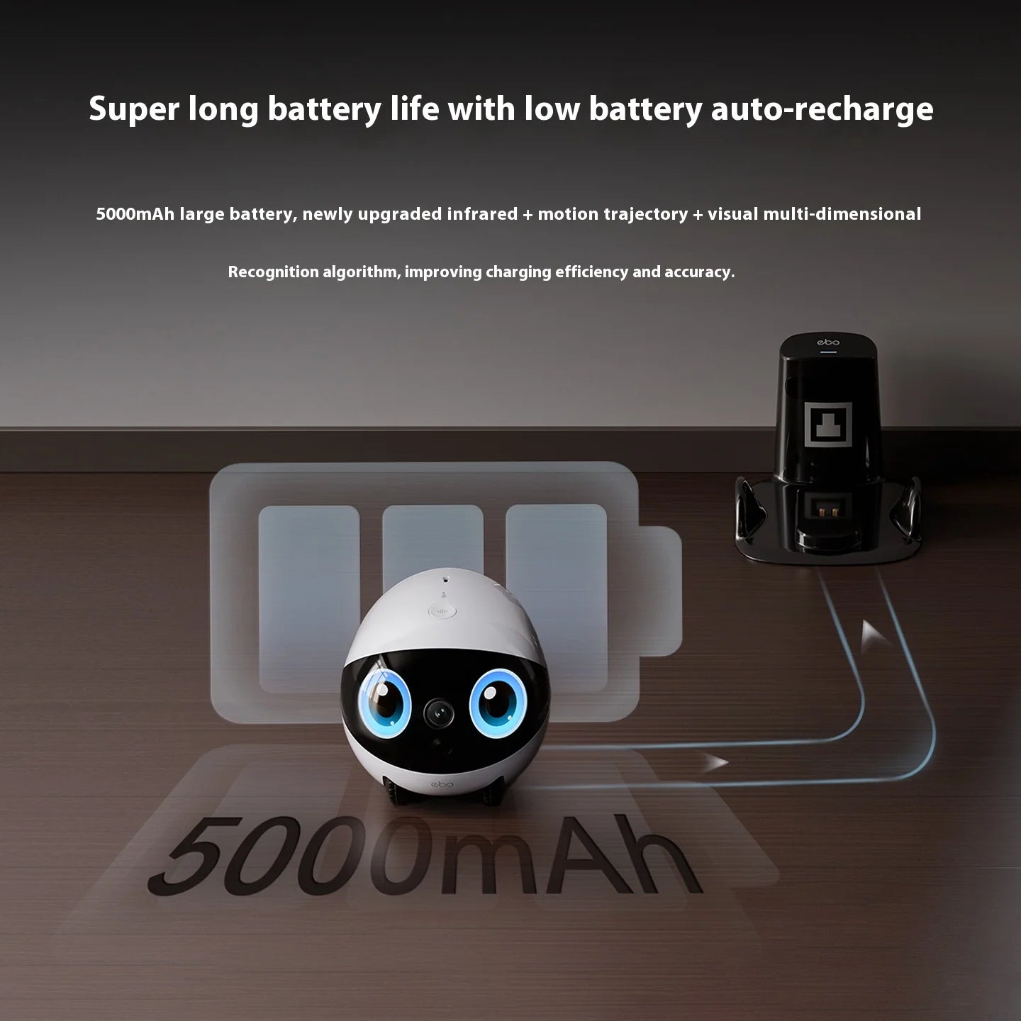 Enabot Air 2 Plus Intelligent Robot Wireless Camera AI