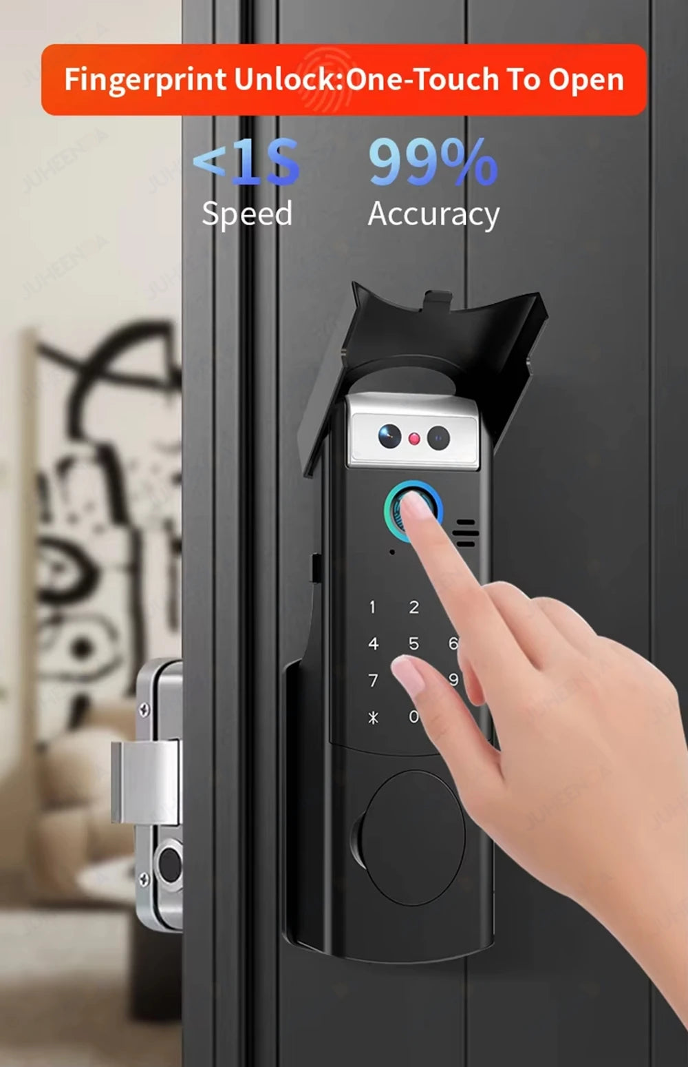 Tuya WiFi APP Double-Sided Fingerprint