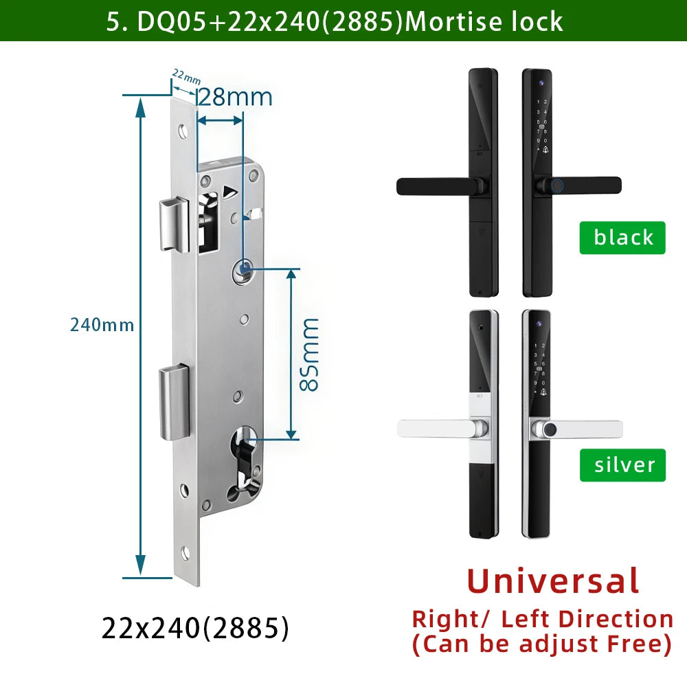 CDOK DQ05Tuya WiFi smart lock