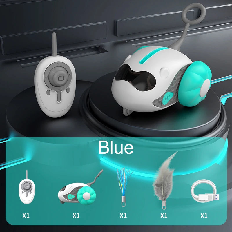 Cat Toy Ball Automatic Rolling Smart Cat Toy Car